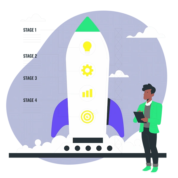Illustration de plateforme web & SaaS